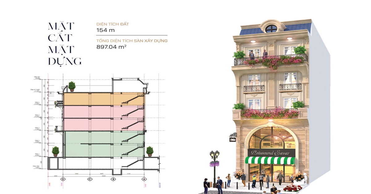 Bán nhà Mặt tiền Đường 20m Khu Phố Đi Bộ Royal