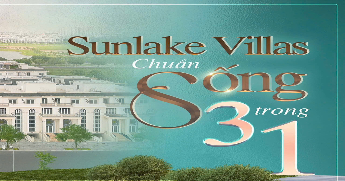 BIệt Thự Villass Sunlake Mặt tiền Đường 25m Giá cực Tốt