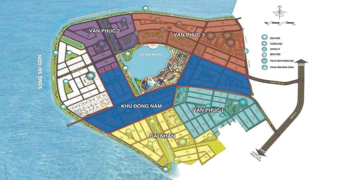Nhà phố ngang 7m  Vạn Phúc City – Không gian sống đẳng cấp, vị trí đắt giá