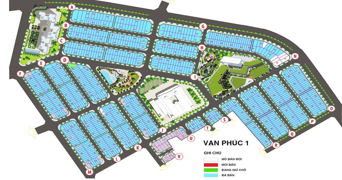 Sở hữu ngay nhà 5x21m tại Vạn Phúc City, tiện ích đầy đủ